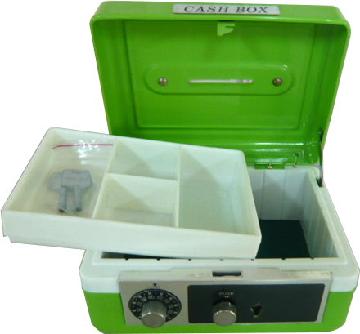 【SENS】Metal Cash Box With 2 Key