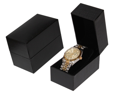 Black Watch Box with Pillow