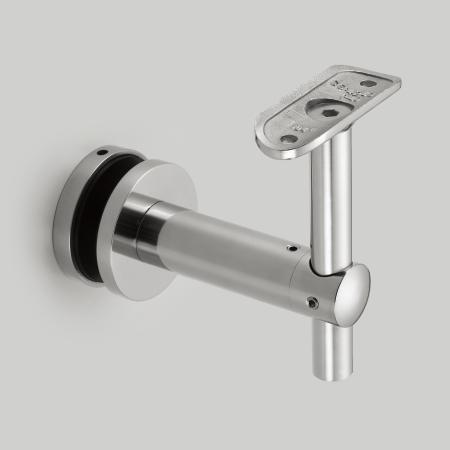 Stainless Steel Bracket for Glass Height Adjustable