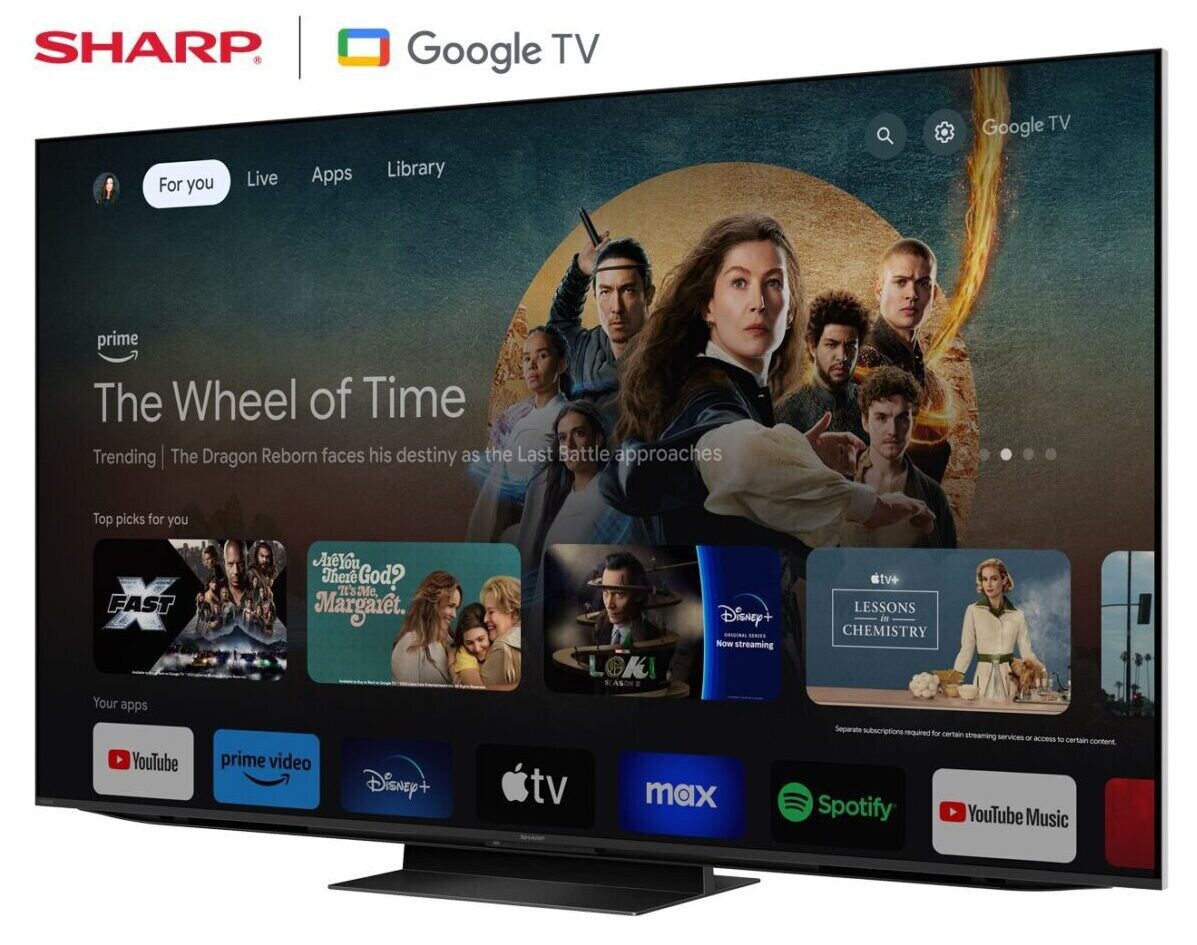 Sharp 100 Inch Large Panel OLED 3D Smart TV FHD 4K Smart TV