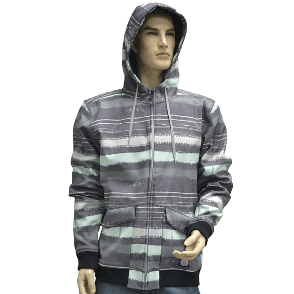 polyester spandex hoodie