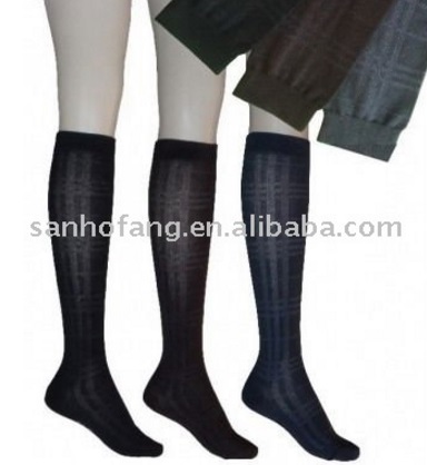 Fashion cotton knee ladies socks