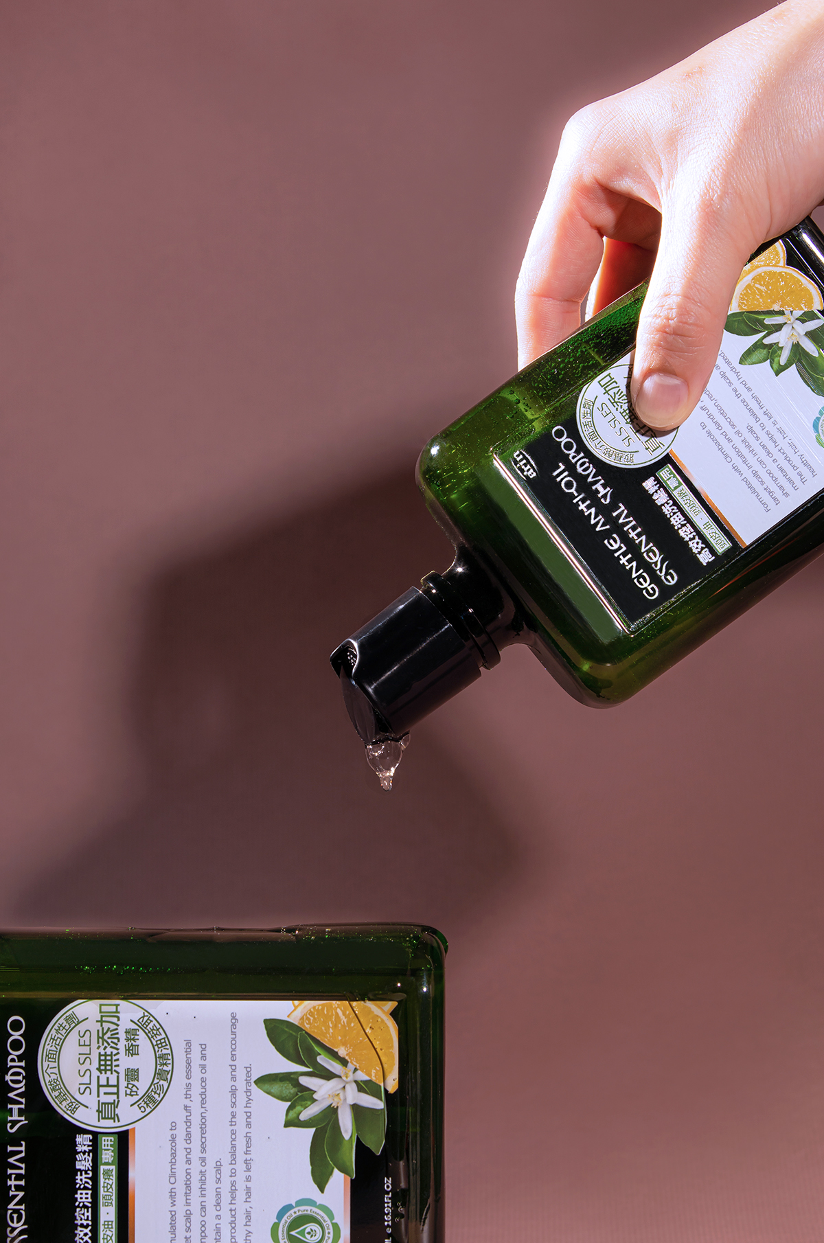 private label and conditioner natural shampoo