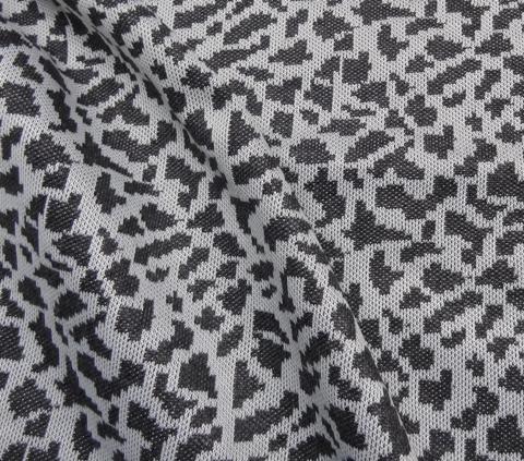 Recycled Material Jacquard Knit Fabric