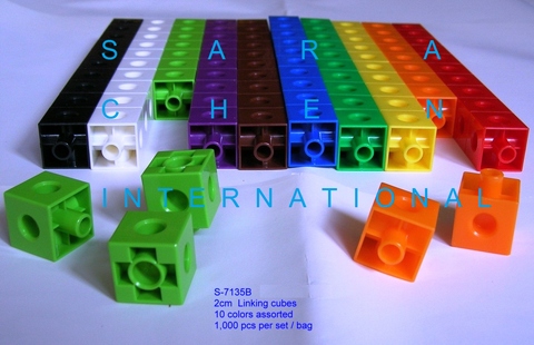 2CM LINKING CUBES (1,000 PCS)