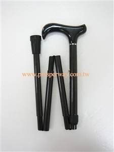 Carbon Folding (Green) walking stick