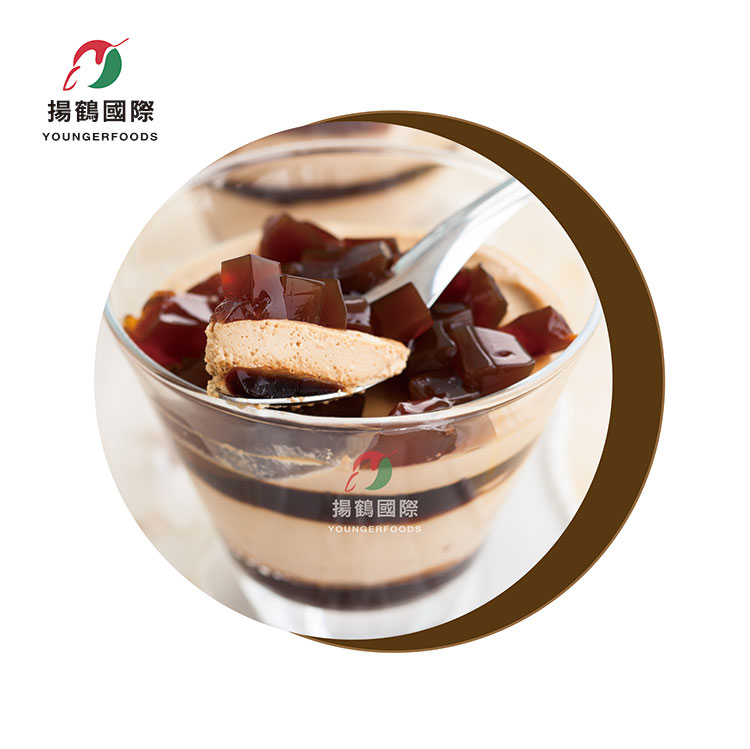 ISO22000 Taiwan Factory Coffee Gelatin Jelly Powder for Dessert