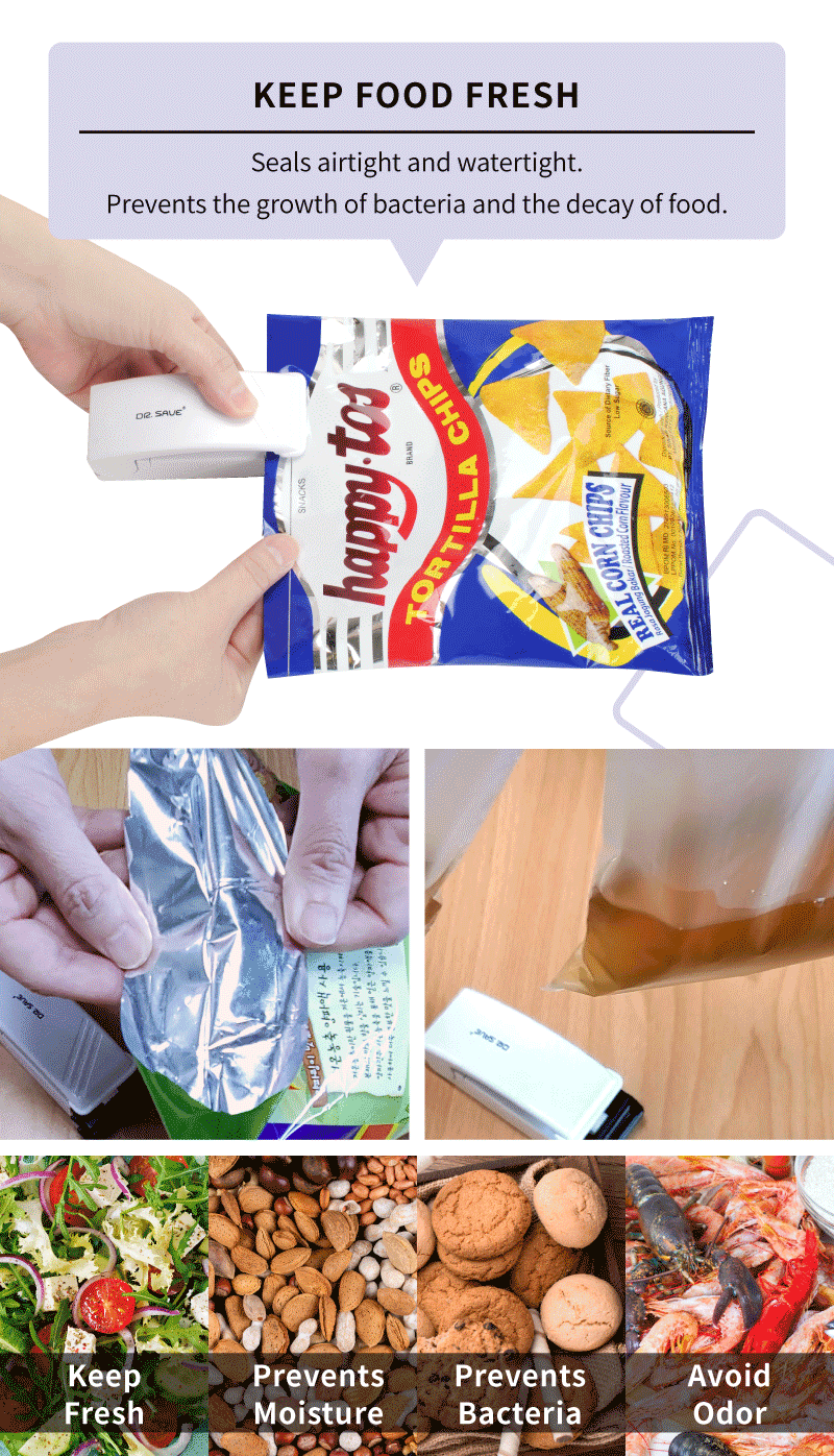 DR. SAVE Handy Plastic Bag Heating sealer manufacturer
