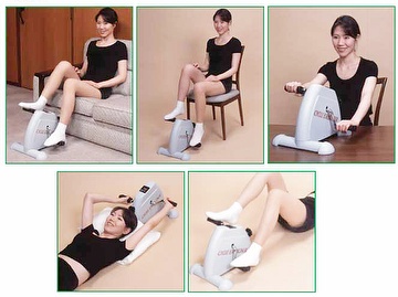 mini electric exercise bike