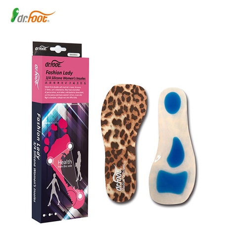 Fashion Lady 3/4 Silicone Women's Insoles