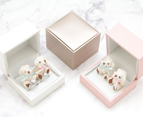 teddy bear ring box