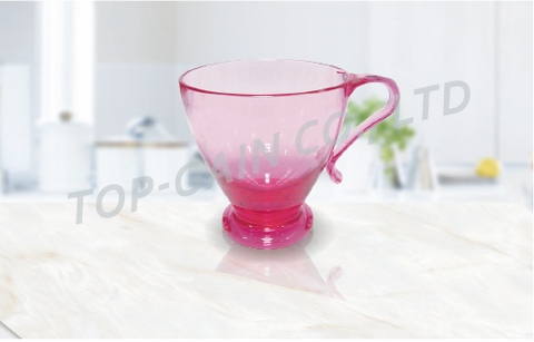 High-Quality Plastic Tea Cup: 4 Colors