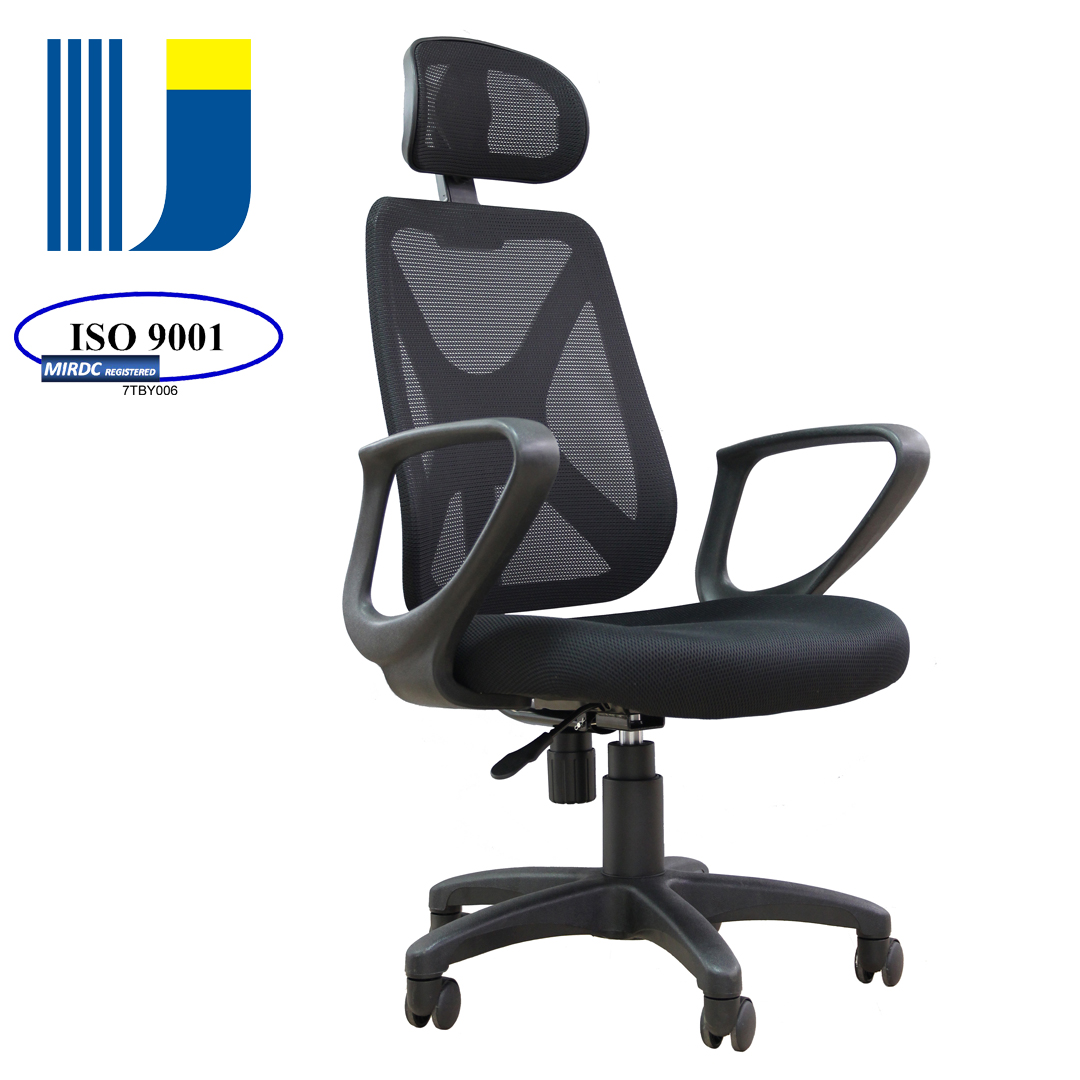 Taiwan Mesh Design Mid Manager Office Task Chair With Pu Foam Seat