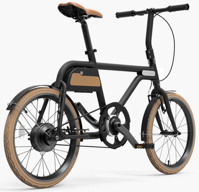 (Free shipping Asia)K20 OARSMTSINOVA 20 inch single spd ChainDrive Ebike