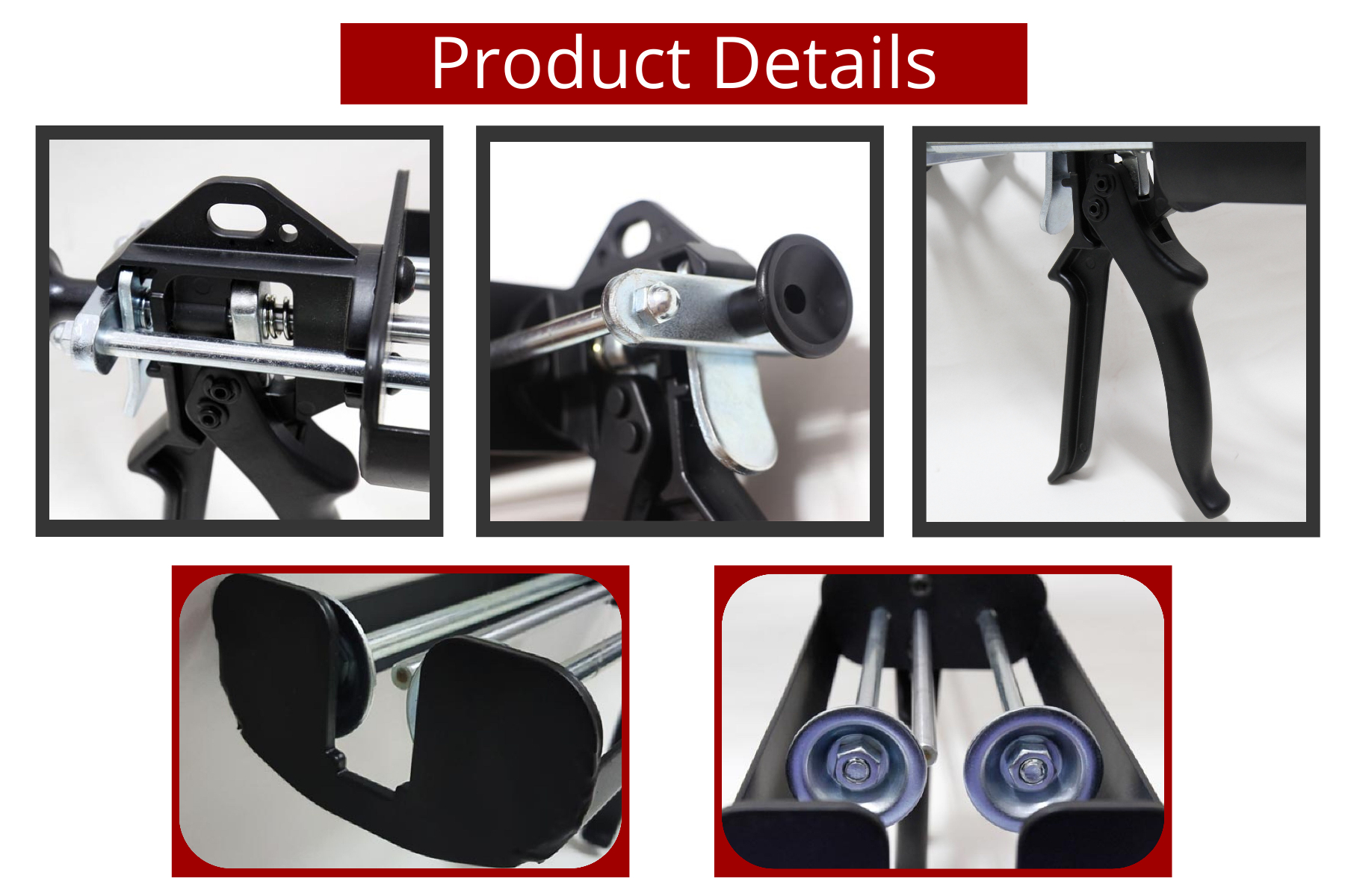 600ml Two-component injection chemical adhesive applicator