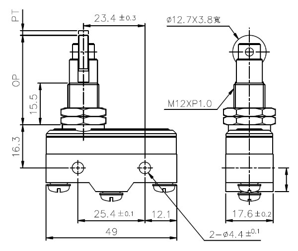 微動開關TM-1309-1