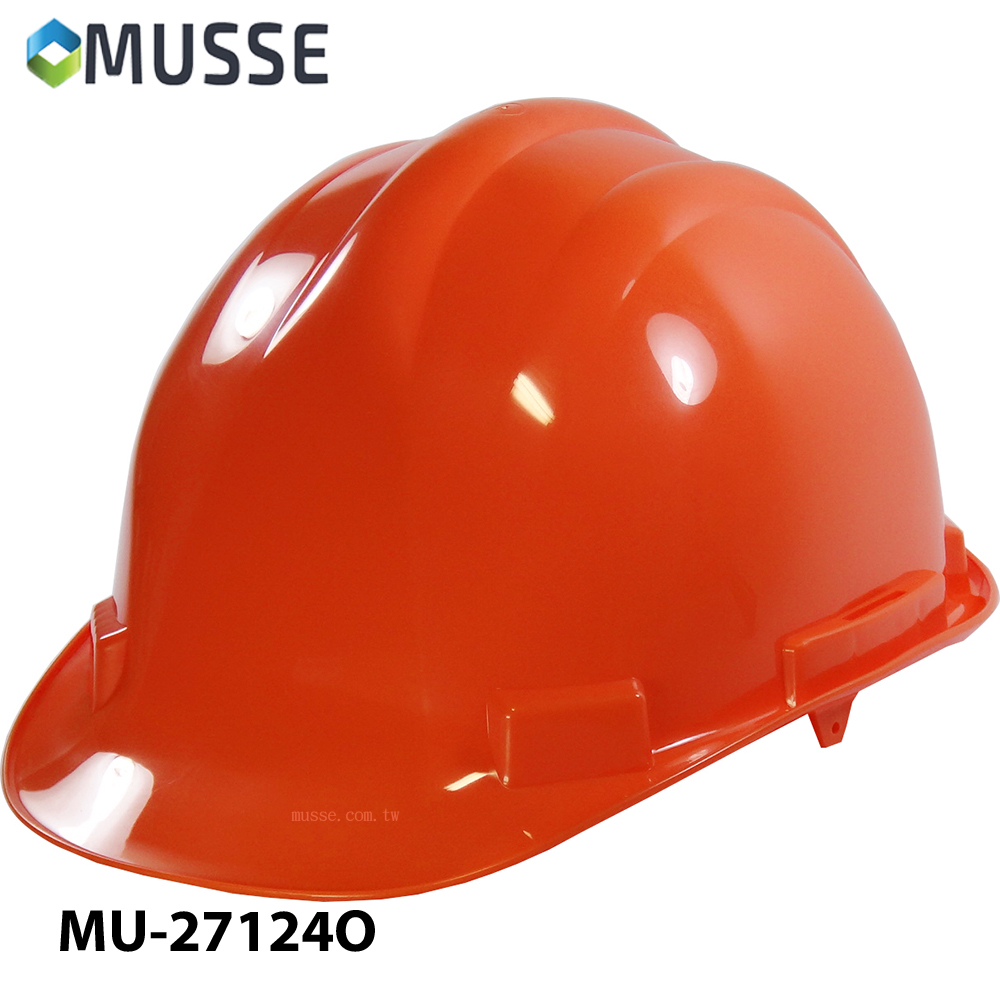 Orange ABS safety helmet