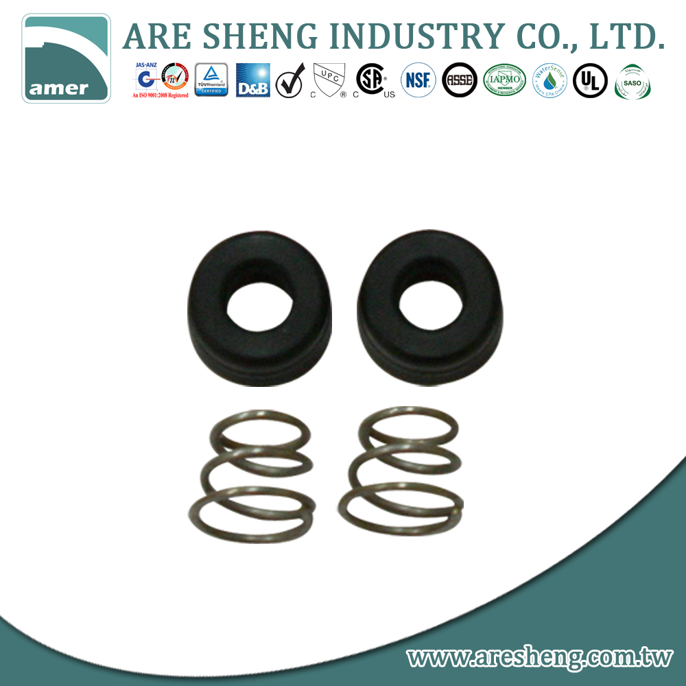 Spring & tap washer assembly