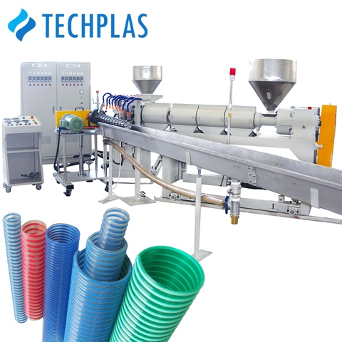 PVC Spiral Suction/Discharge Hose Extrusion Machine