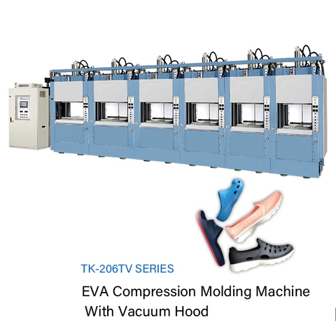 EVA Vacuum-Hood Compression Molding Machine