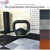 Recycled Rubber Interlocking Excercise Mats