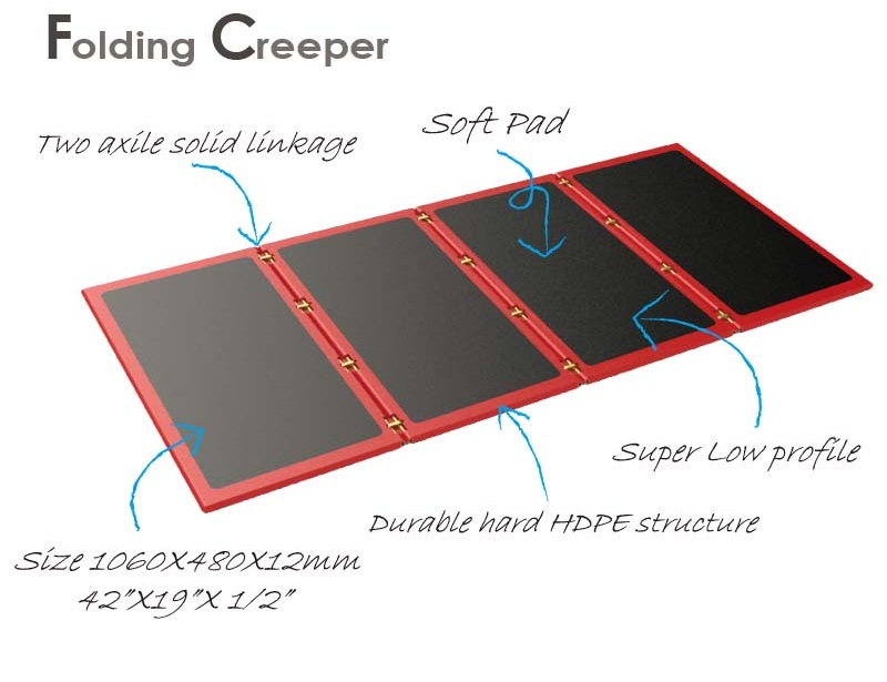 Folding Creeper, Mechanical creeper, Creeper