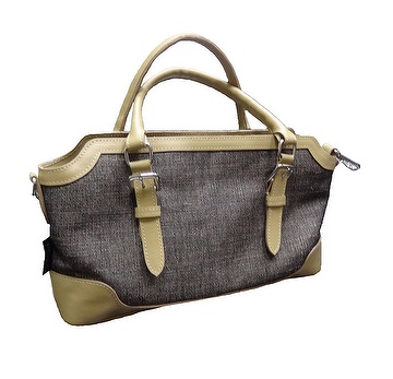 RPET/JUTE R-PVB Leather Ladies Bag