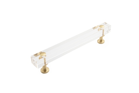 Handle, Acrylic handle and knob, cabinet hardware 