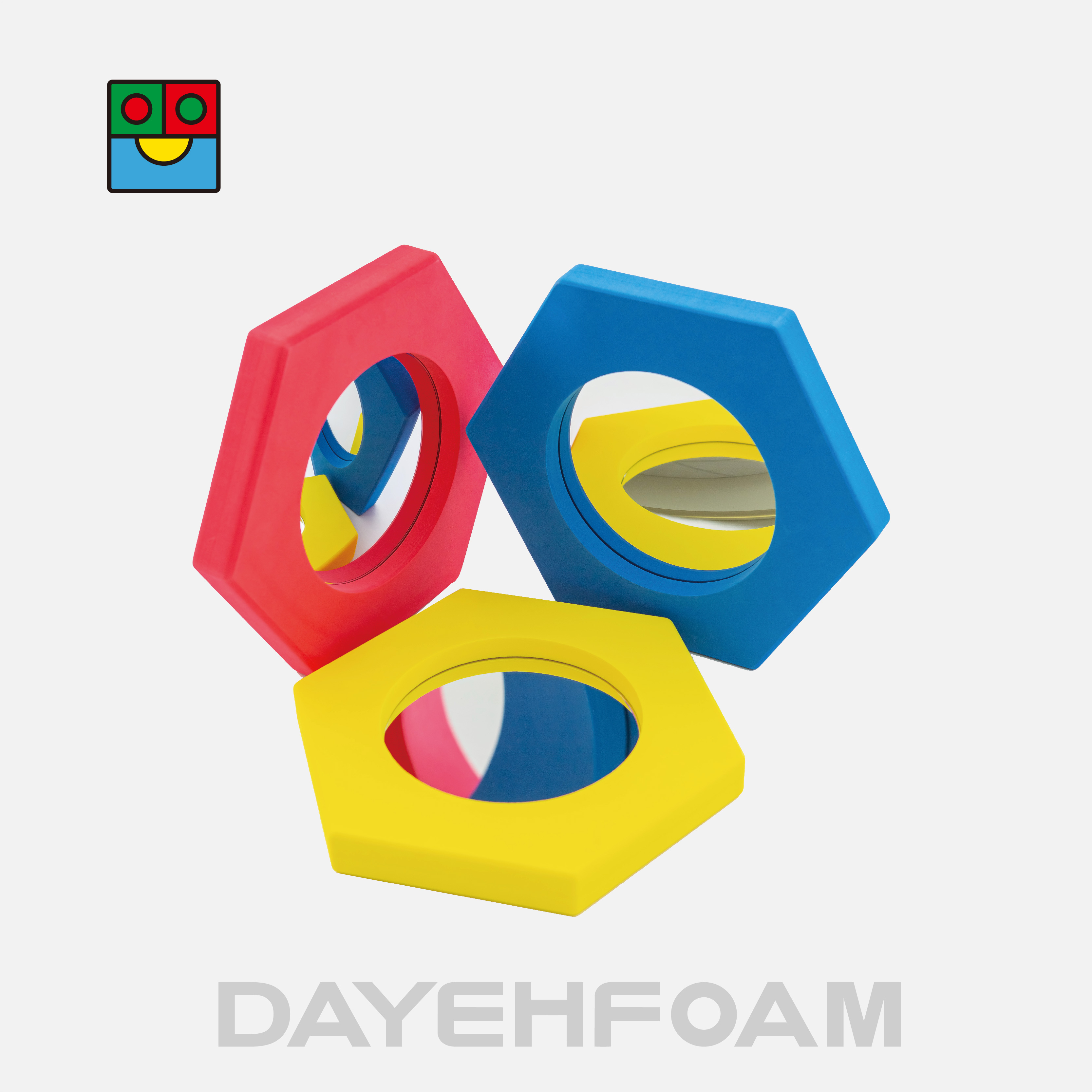 Soft EVA Foam Hex mirror blocks 24cm - OEM & Supplier