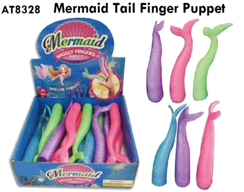 Mermaid Tail Finger Puppet