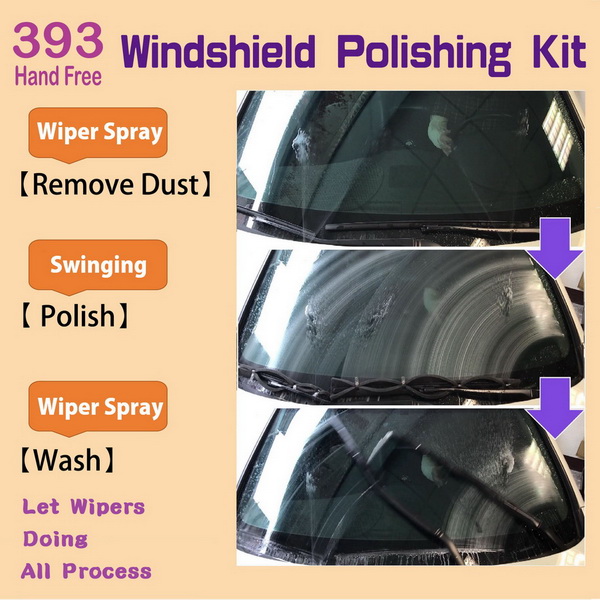 393 Hands Free - Windshield Polishing DIY Kit