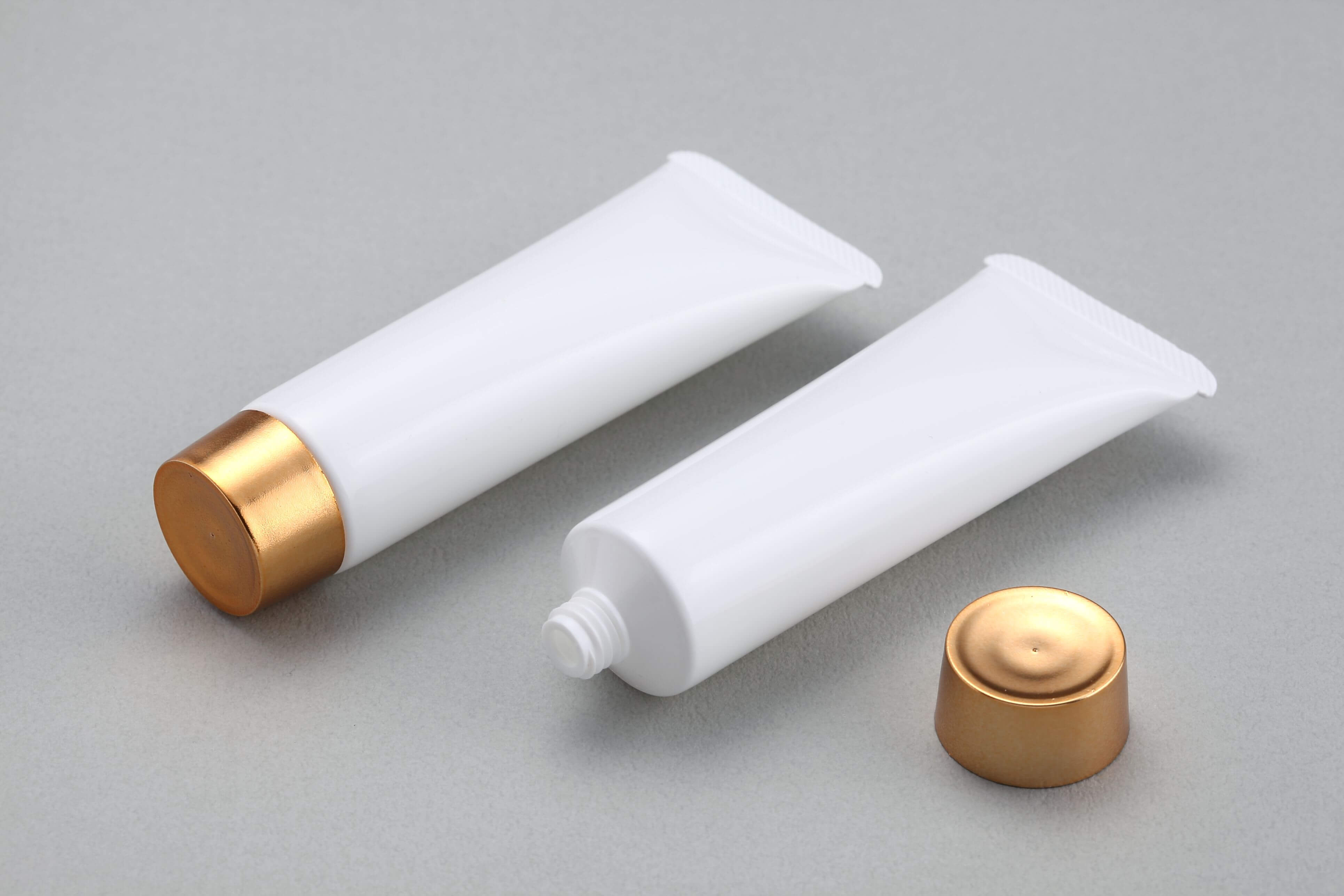 Airless Squeeze Cosmetic PE Tube Container with Screw Cap for Gel