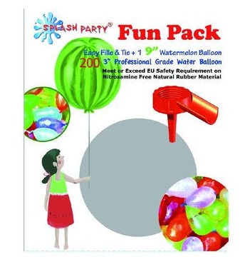 Taiwan balloon - water bomb easy fill & tie 500 Pack Fight Games Summer Splash Fun Latex Bomb Water Balloon for Kids & Adults