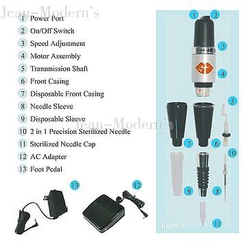 Lip Tattoo Machine_jean-modern's