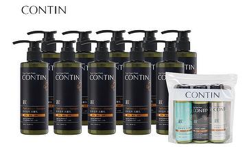 CONTIN ENZYME PLANT EXTRACT SHAMPOO (300ml *10)+TRAVEL PACK(60mlx3)