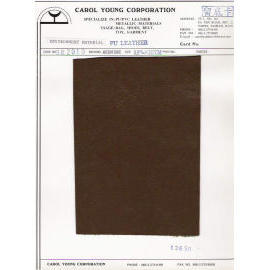 PU leather for Garments and bags use,