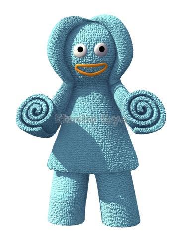 Towel Blueman