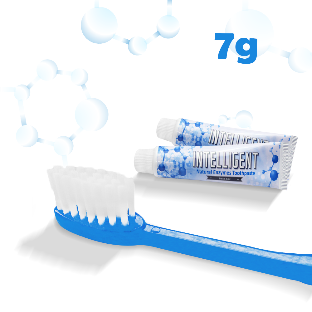 INTELLIGENT Saliva Enzymes Mini size 7g hotel size toothpaste