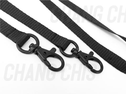 10mm Lanyards with Solid Black Bolt Snap Hook | Taiwantrade.com