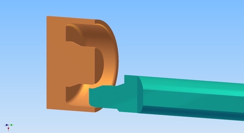 Single-edge Forming Lathe Cutter