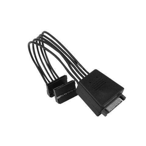 Cable One To Two Sata Connectors Adapter Super Flexible Silverstone Sst Cp06 E2 Two 20µf Capacitors