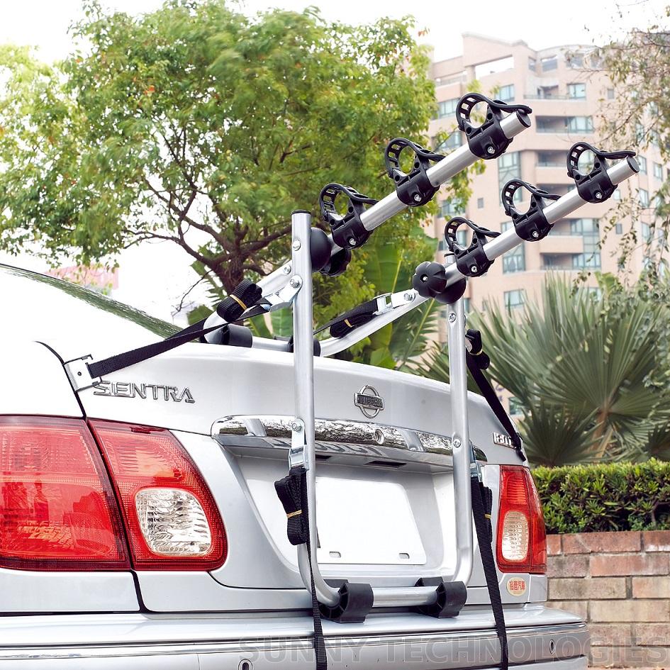 Car Rear Bike Carrier, Rear Bicycle Rack, Rear Mount, Car Bike Carrier