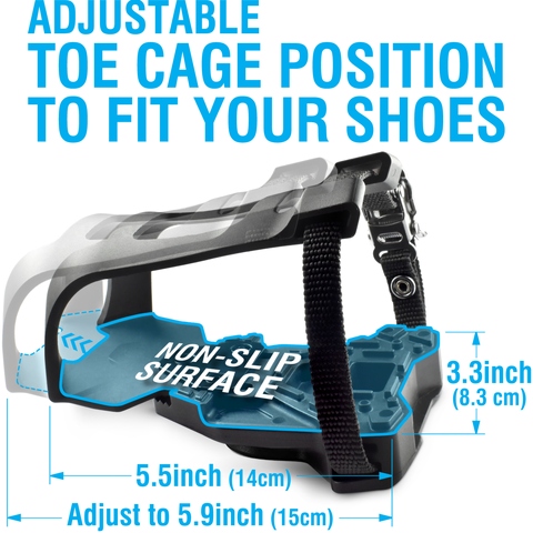 toe cages for peloton bike