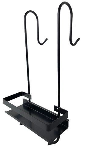 Stainless Steel Over Door Shower Caddy-Black Hanging Shower Caddy Rust Proof