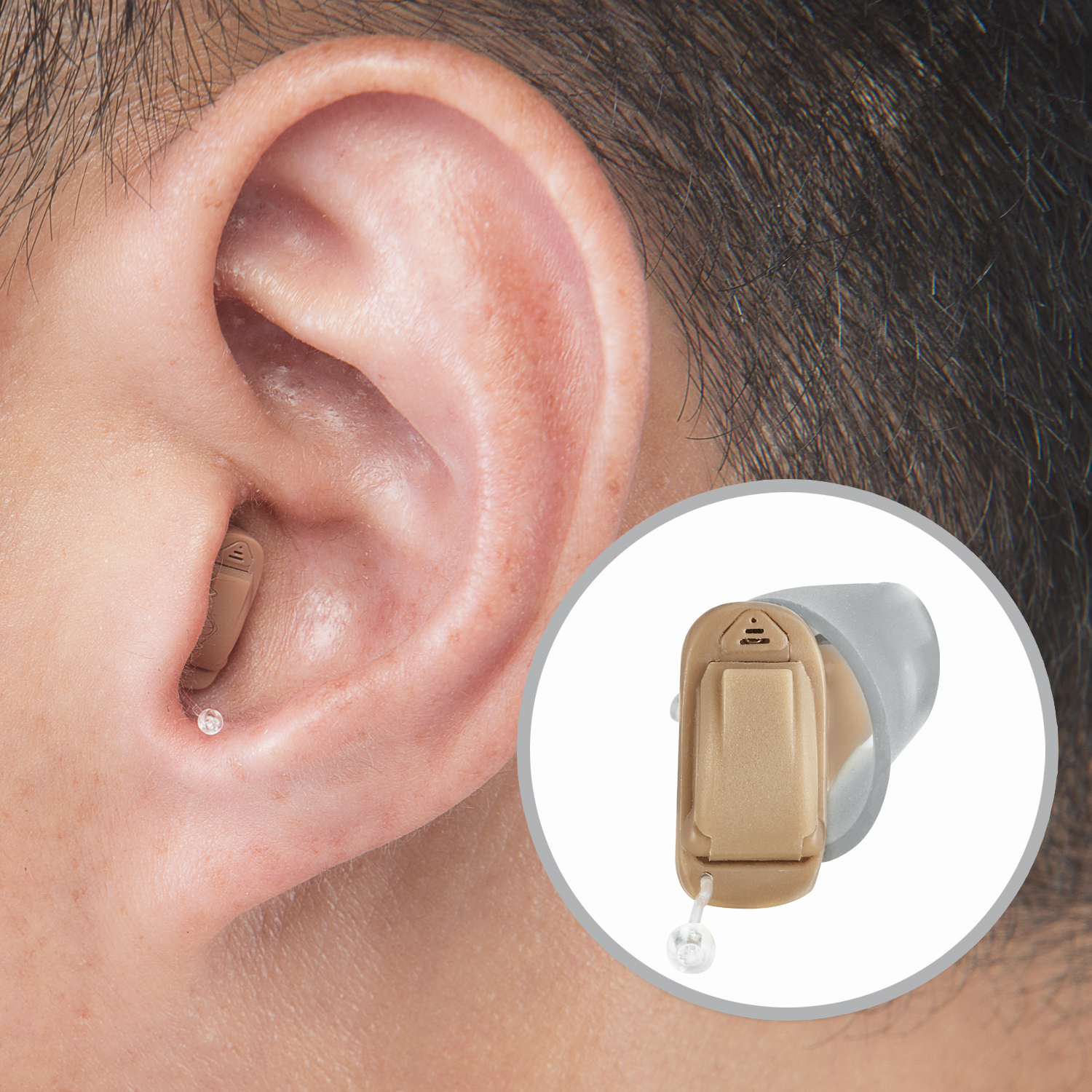 Mimitakara CIC Hearing Aid with Cloud Service (Right/Left) Taiwantrade