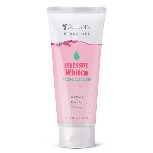 intensive whitening facial foam