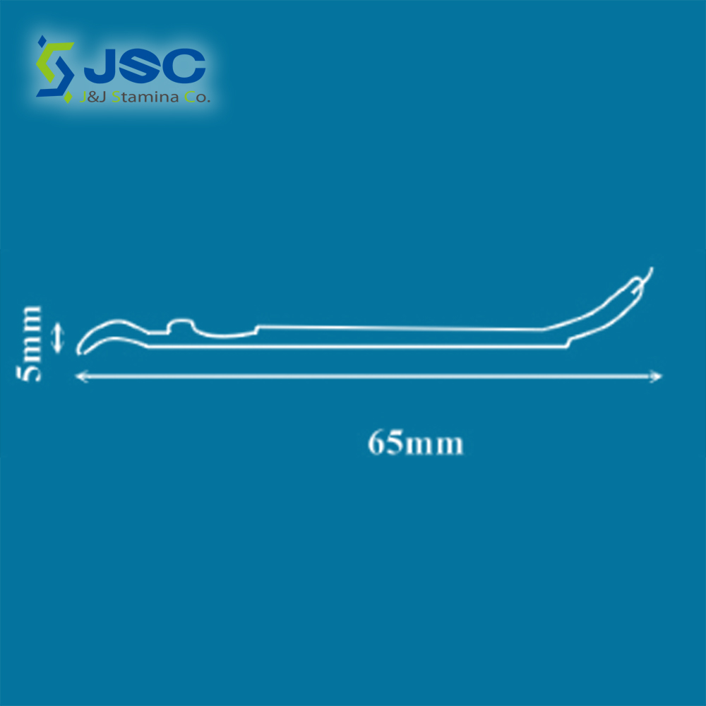 PVC SKIRTING BOARD & COLOR SWATCH Skirtingboard, 65mm T