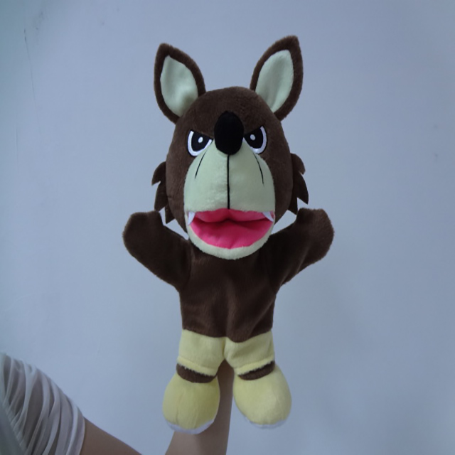 custom wolf plush