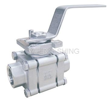 3-PC HIGH PRESSURE BALL VALVE