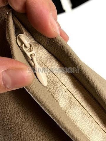 Zippered Pillow Pillowcase Car Pillow Seat Cushion Milk Tea
